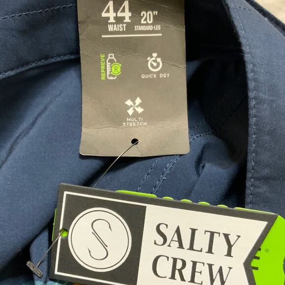 Salty Crew Floral Swim Trunk Men 44 Drawstring Summer Tropical Beachy Boardshort - Picture 12 of 12